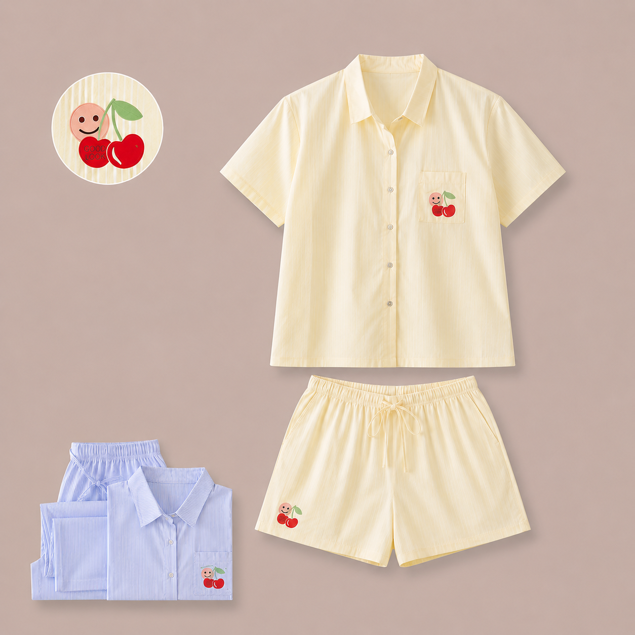 Set pijamă din 2 piese "Cherry"