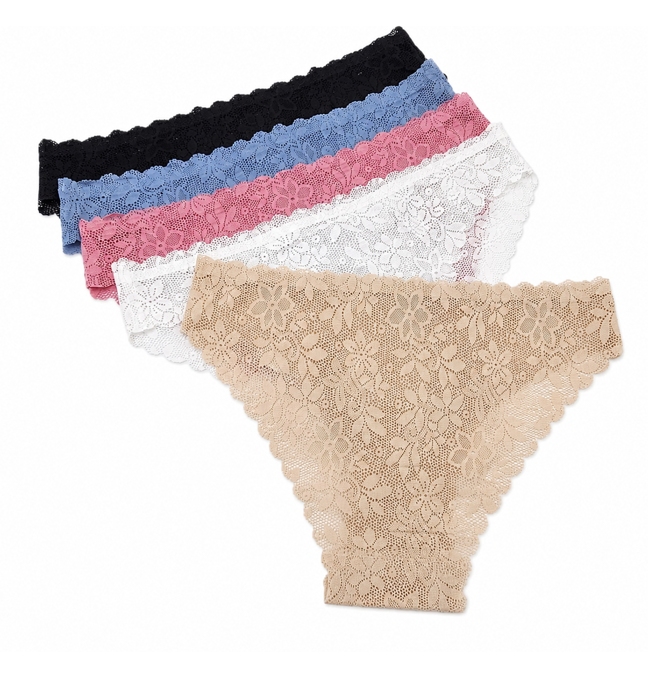 Slip dantelat fără cusătură