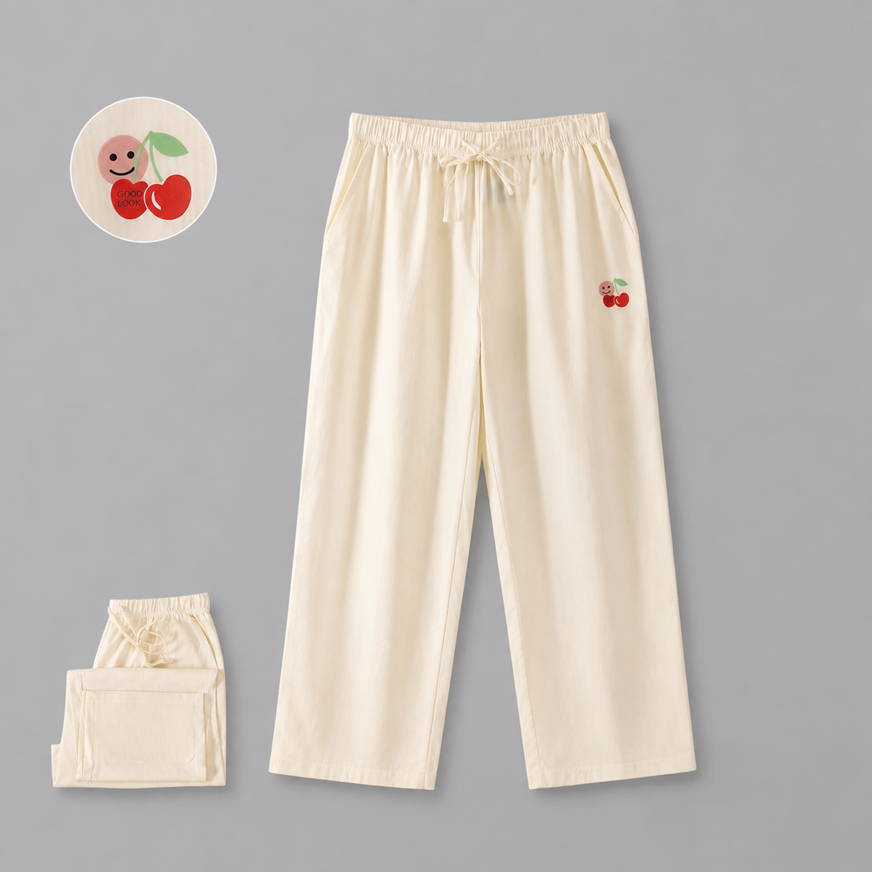 Pantaloni de pijama „Cherry"