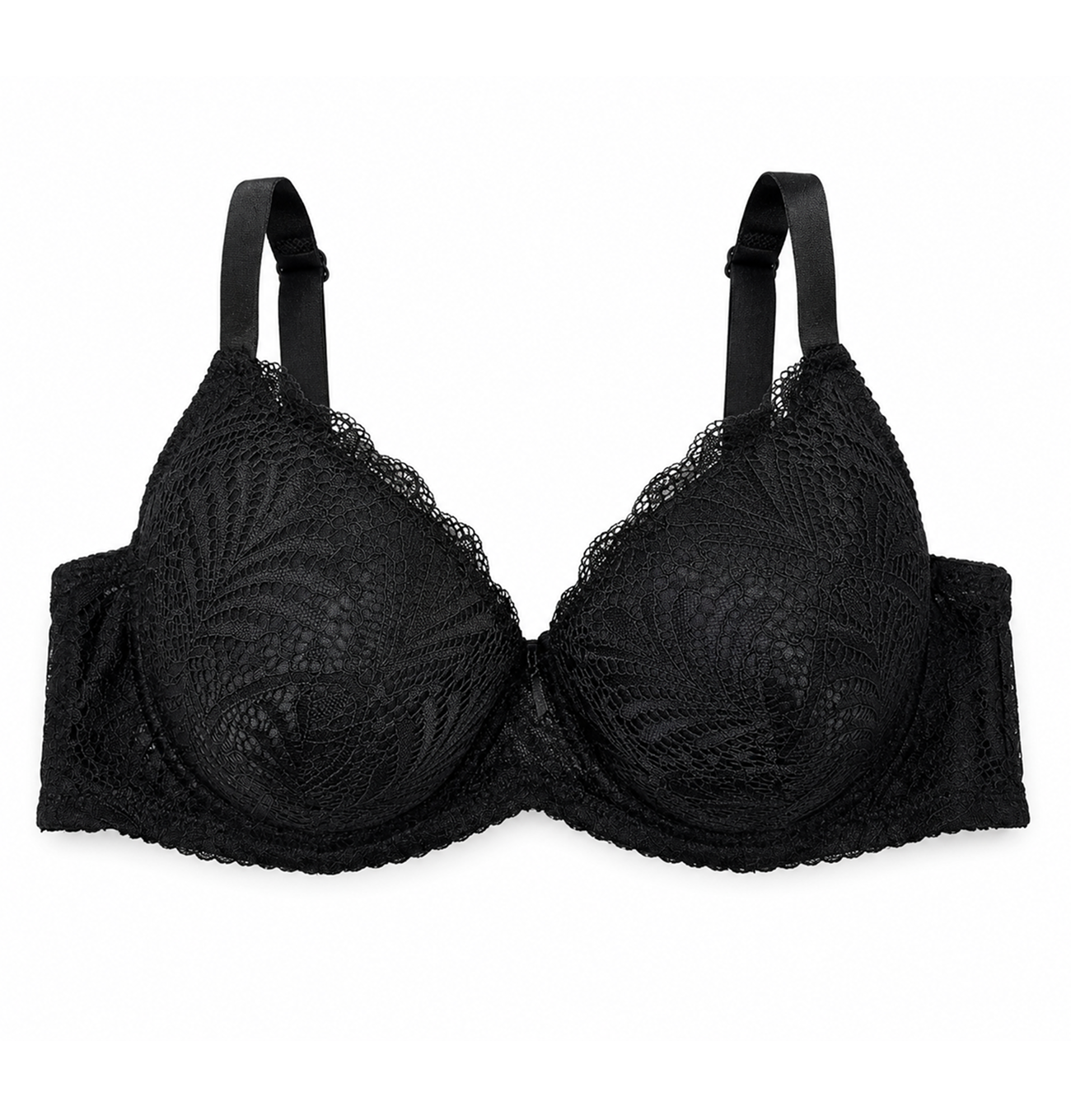 Sutien cu cupa dantelată, cu sârmă